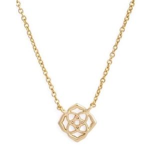 Kendra Scott logo necklace